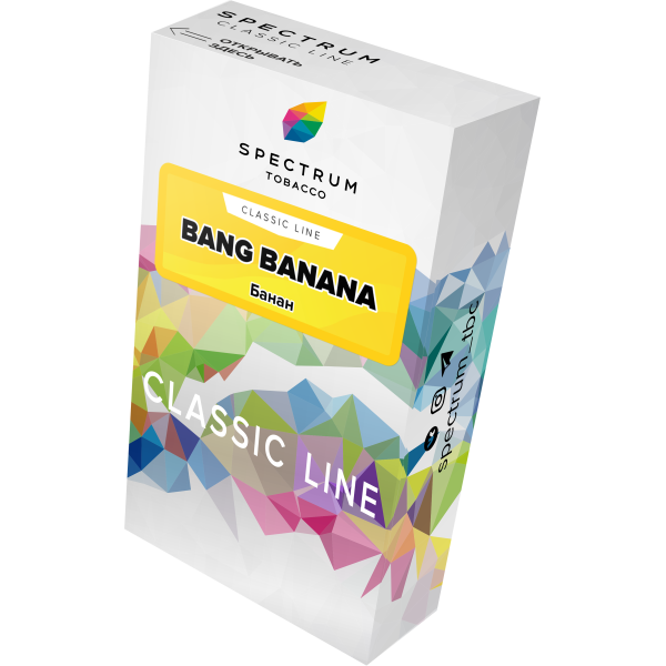 Табак Spectrum Classic bang banana 40 грамм в Уфе