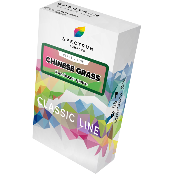 Табак Spectrum Classic chinese grass 40 грамм в Уфе