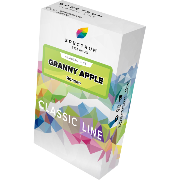 Табак Spectrum Classic granny apple 40 грамм в Уфе