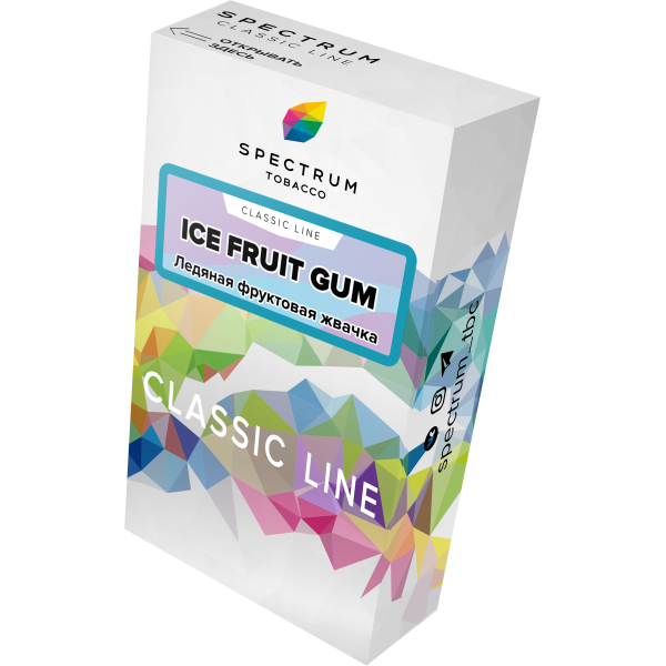 Табак Spectrum Classic ice fruit gum 40 грамм в Уфе