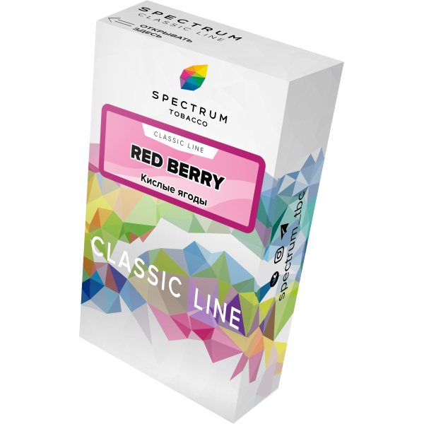 Табак Spectrum Classic red berry 40 грамм в Уфе