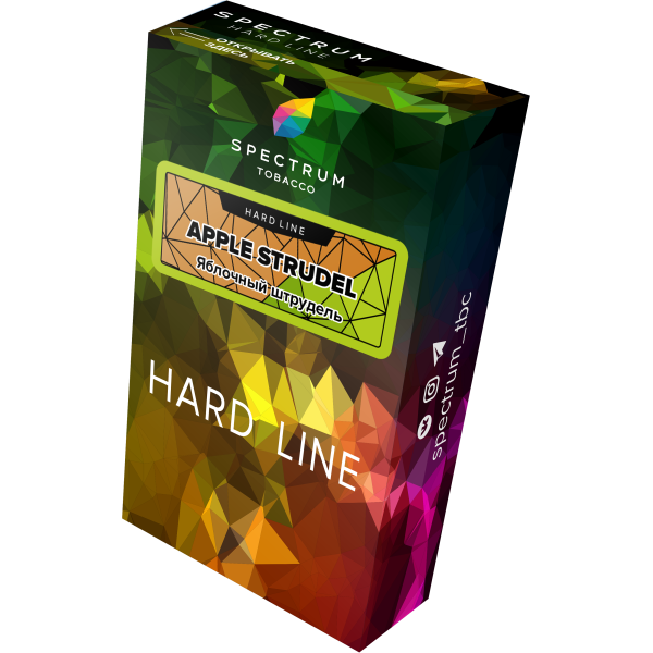 Табак Spectrum Hard apple strudel 40 грамм в Уфе