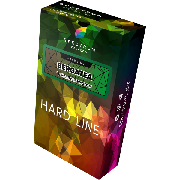 Табак Spectrum Hard bergatea 40 грамм в Уфе