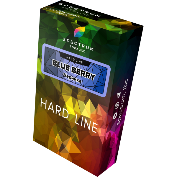 Табак Spectrum Hard blue berry 40 грамм в Уфе