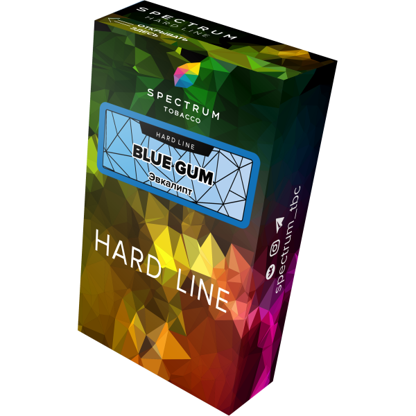 Табак Spectrum Hard blue gum 40 грамм в Уфе