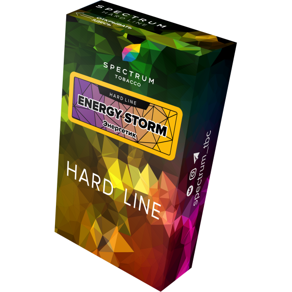 Табак Spectrum Hard energy storm 40 грамм в Уфе