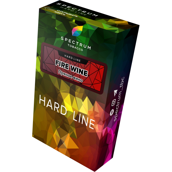 Табак Spectrum Hard fire wine 40 грамм в Уфе
