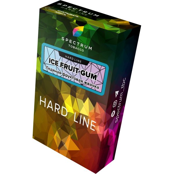 Табак Spectrum Hard ice fruit gum 40 грамм в Уфе