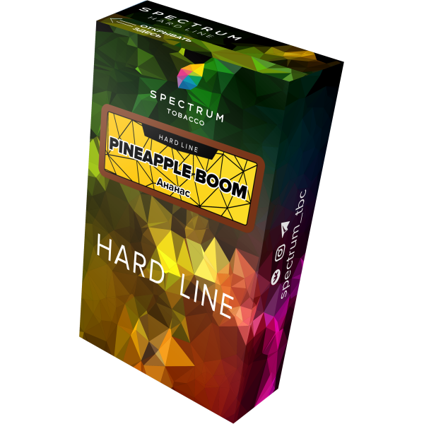Табак Spectrum Hard pinapple boom 40 грамм в Уфе