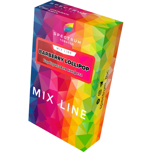 Табак Spectrum Mix Line Barberry Lollipop 40 грамм в Уфе
