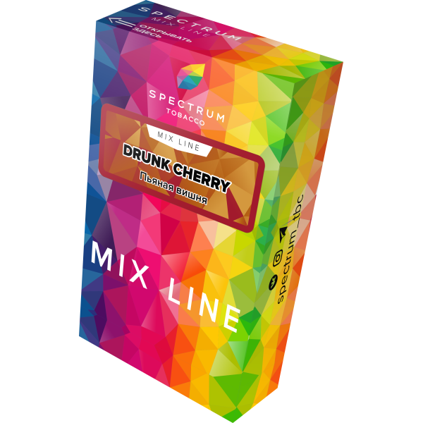 Табак Spectrum Mix Line Drunk Cherry 40 грамм в Уфе
