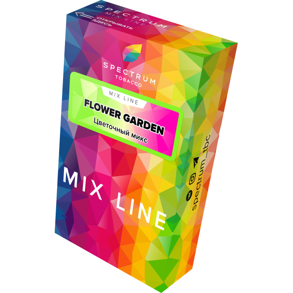 Табак Spectrum Mix Line Flower Garden 40 грамм в Уфе