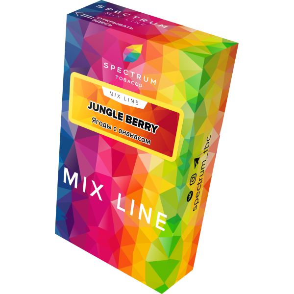 Табак Spectrum Mix Line Jungle Berry 40 грамм в Уфе