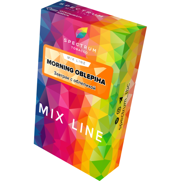 Табак Spectrum Mix Line Morning Oblepiha 40 грамм в Уфе