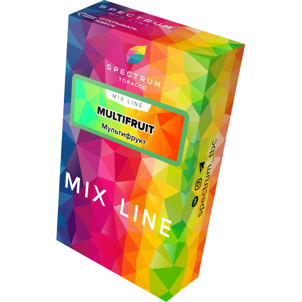 Табак Spectrum Mix Line Multifruit 40 грамм в Уфе