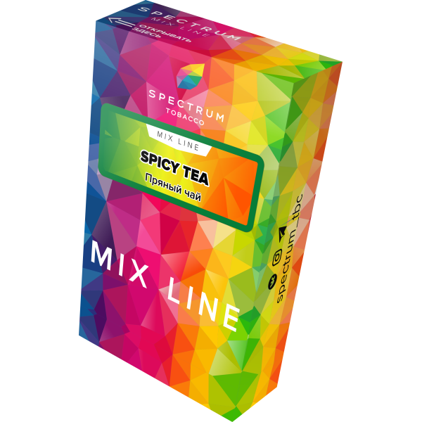 Табак Spectrum Mix Line Spicy Tea 40 грамм в Уфе