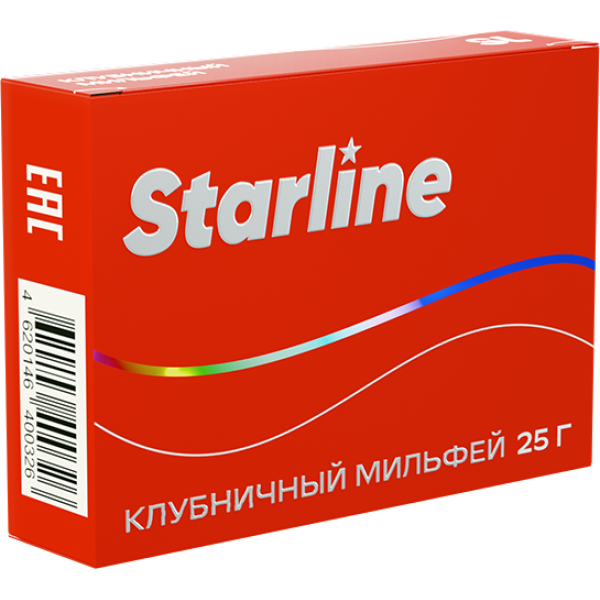 Табак Starline Клубничный мильфей 25 гр в Уфе