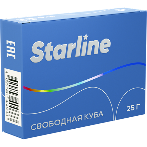 Табак Starline Свободная куба 25 гр в Уфе