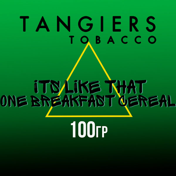 Табак Tangiers BIRQUIQ ITS LIKE THAT ONE BREAKFAST CEREAL 100 гр в Уфе
