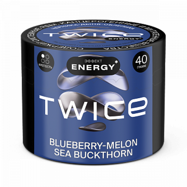 Табак TWICE Blueberry Melon Sea Buckthorn (Черника Дыня Облепиха) 40 гр в Уфе