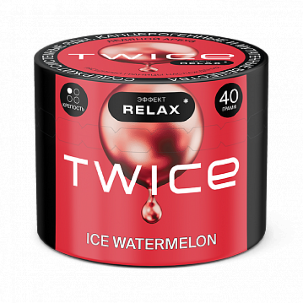 Табак TWICE Ice Watermelon (Ледяной арбуз) 40 гр в Уфе