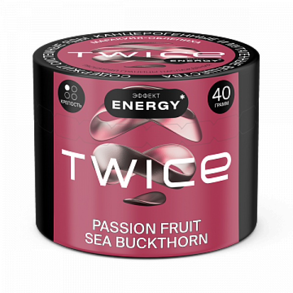 Табак TWICE Passion fruit Sea Buckthorn (Маракуйя Облепиха) 40 гр в Уфе