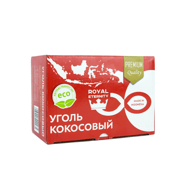 Кокосовый уголь Royal Eternity для кальяна (25 мм, 72 шт) в Уфе