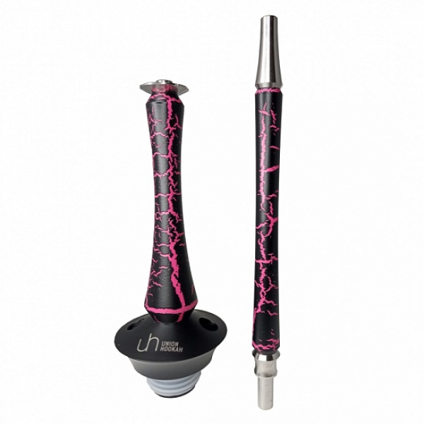 Кальян Union Hookah Sleek Кракле розовый в Уфе