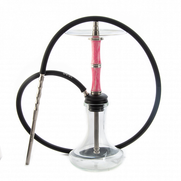 Кальян Y.K.A.P. Mini STR M3 (Розовый, 39 см) в Уфе