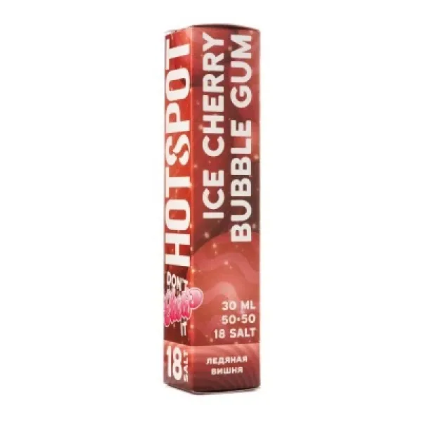 Жидкость HOTSPOT Chow Ice Cherry Bubble Gum 30 мл в Уфе