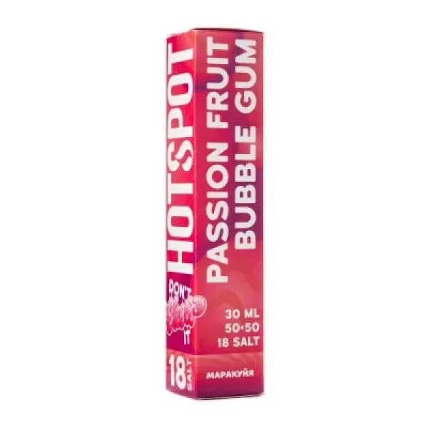 Жидкость HOTSPOT Chow Passion Fruit Bubble Gum 30 мл в Уфе