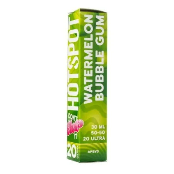 Жидкость HOTSPOT Chow Ultra Watermelon Bubble Gum 30 мл в Уфе
