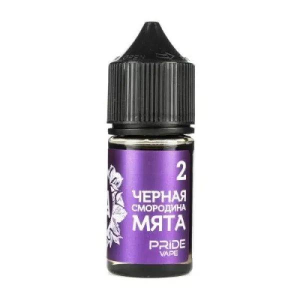 Жидкость Pride Vape Tea Salt Черная смородина мята 30 мл в Уфе
