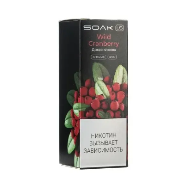 Жидкость SOAK LS Wild Cranberry 30 мл в Уфе