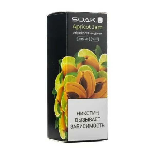 Жидкость SOAK L Apricot Jam 30 мл в Уфе