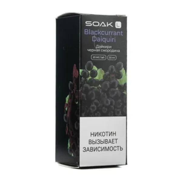 Жидкость SOAK L Blackcurrant Daiquiri 30 мл в Уфе