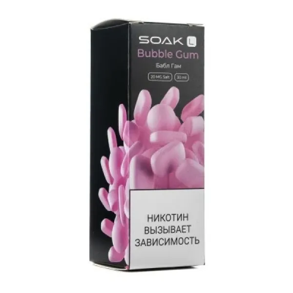 Жидкость SOAK L Bubble Gum 30 мл в Уфе