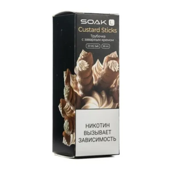Жидкость SOAK L Custard Sticks 30 мл в Уфе
