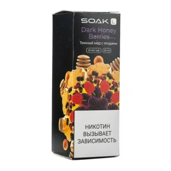 Жидкость SOAK L Dark Honey Berries 30 мл в Уфе