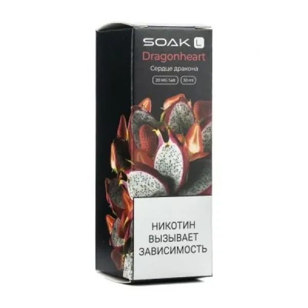 Жидкость SOAK L Dragonheart 30 мл в Уфе