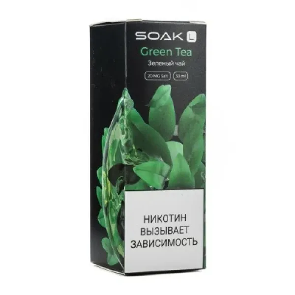 Жидкость SOAK L Green Tea 30 мл в Уфе