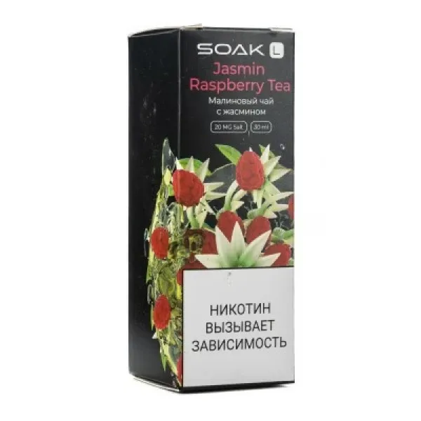 Жидкость SOAK L Jasmin Raspberry Tea 30 мл в Уфе
