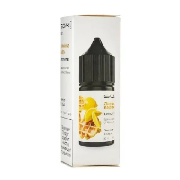 Жидкость SOAK L Lemon Waffles 30 мл в Уфе