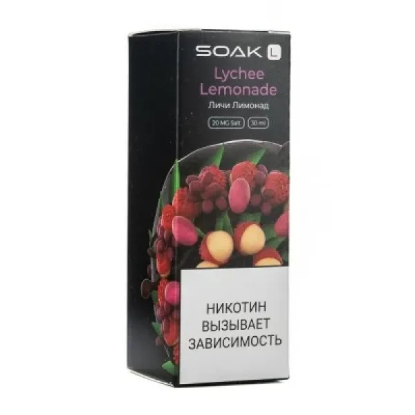 Жидкость SOAK L Lychee Lemonade 30 мл в Уфе