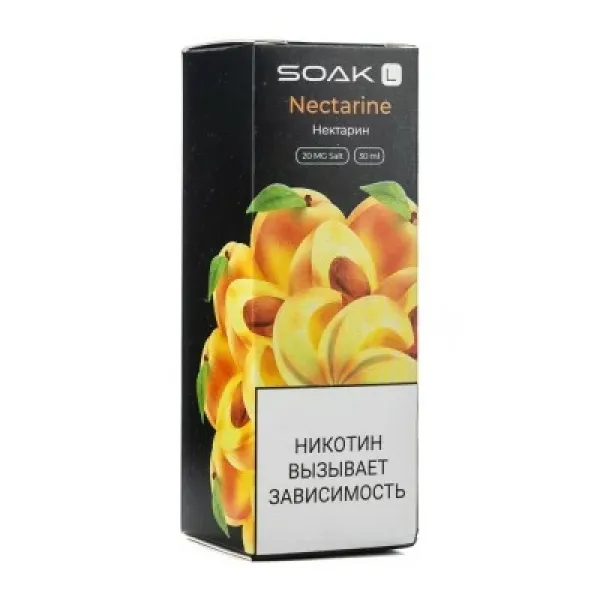 Жидкость SOAK L Nectarine 30 мл в Уфе