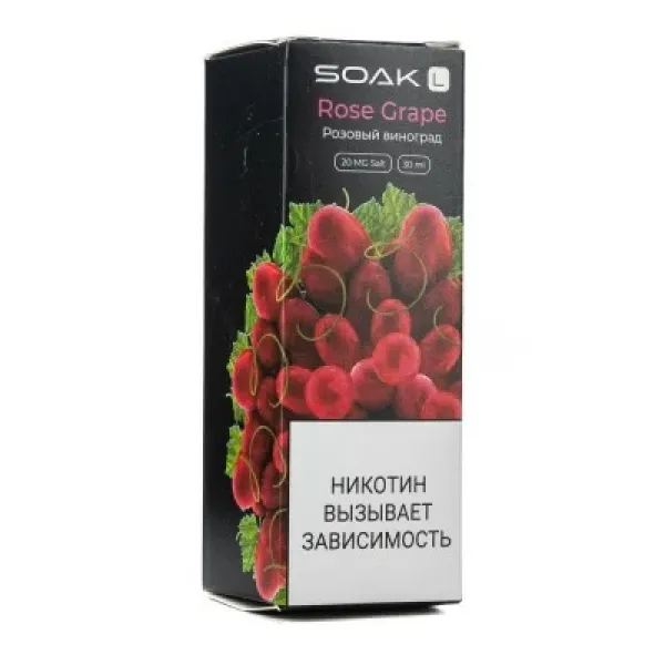 Жидкость SOAK L Rose Grape 30 мл в Уфе