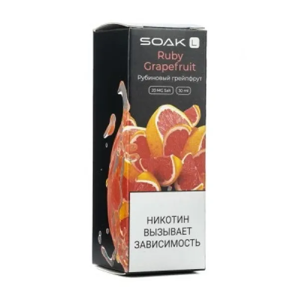 Жидкость SOAK L Ruby Grapefruit 30 мл в Уфе