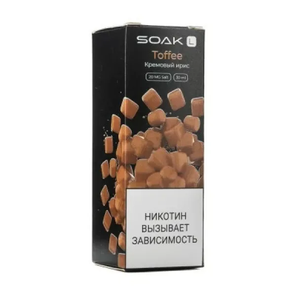 Жидкость SOAK L Toffee 30 мл в Уфе