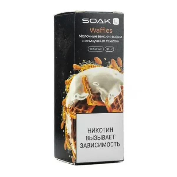 Жидкость SOAK L Waffels 30 мл в Уфе