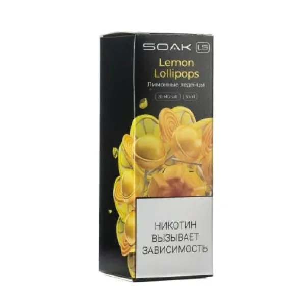 Жидкость SOAK LS Lemon Lollipops 30 мл в Уфе